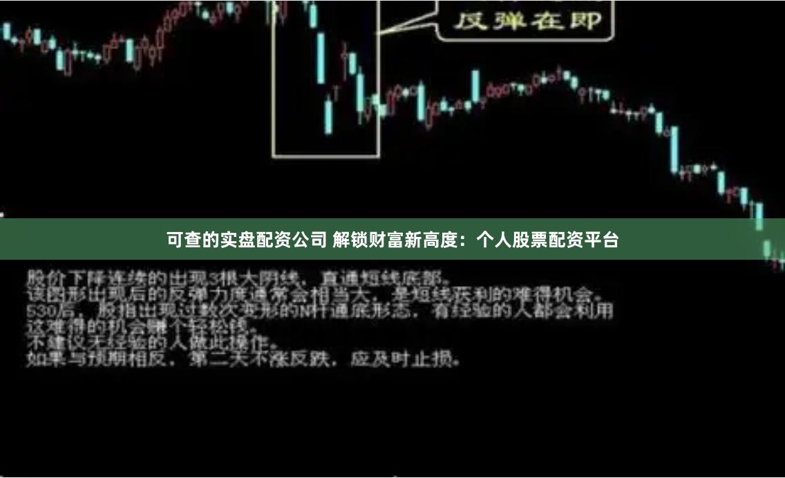 可查的实盘配资公司 解锁财富新高度：个人股票配资平台
