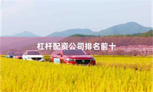 杠杆配资公司排名前十